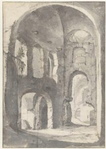 Sight in ancient ruins