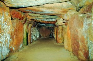 The chamber Kong Asgar passage tomb Denmark 2