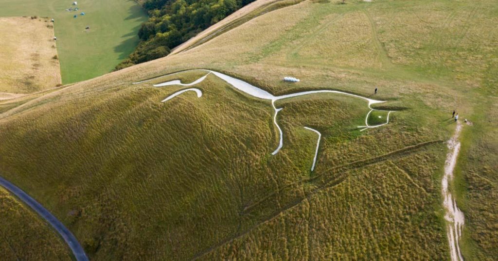 White Horse Geoglyp of Uffington
