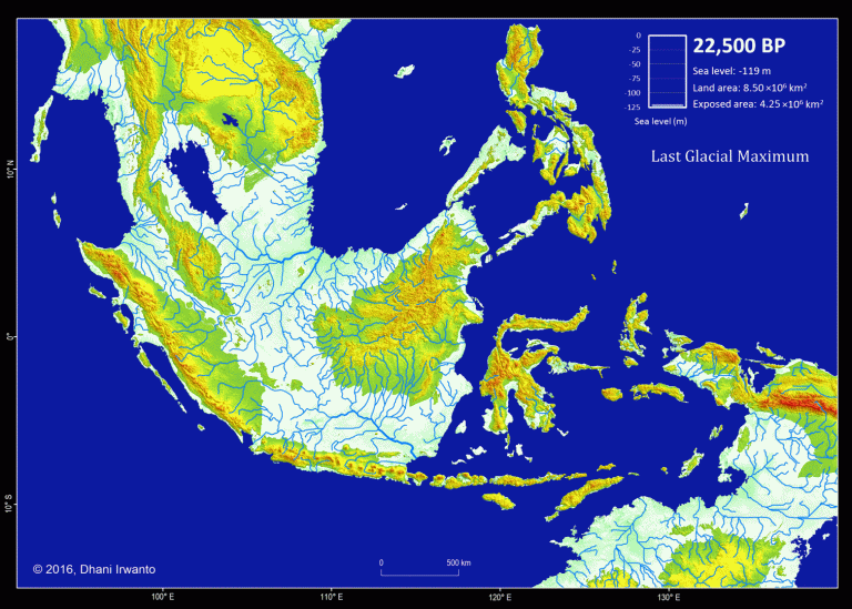 Sundaland in the last glacial period