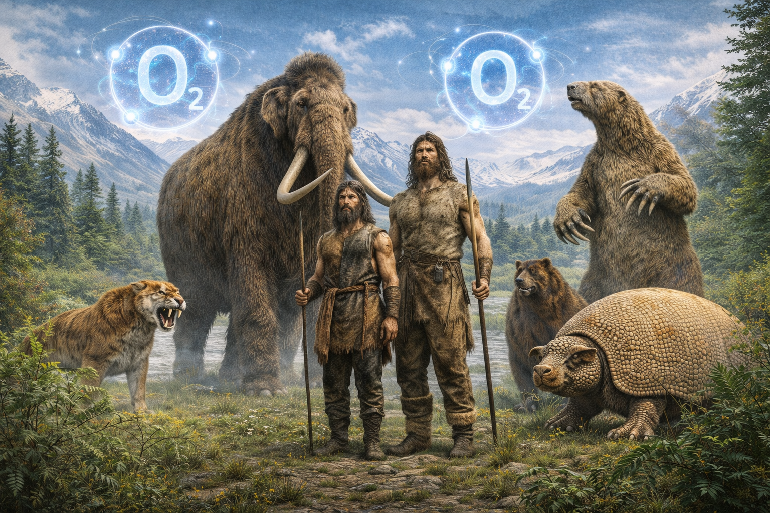 Giant megafauna and oxygen theory