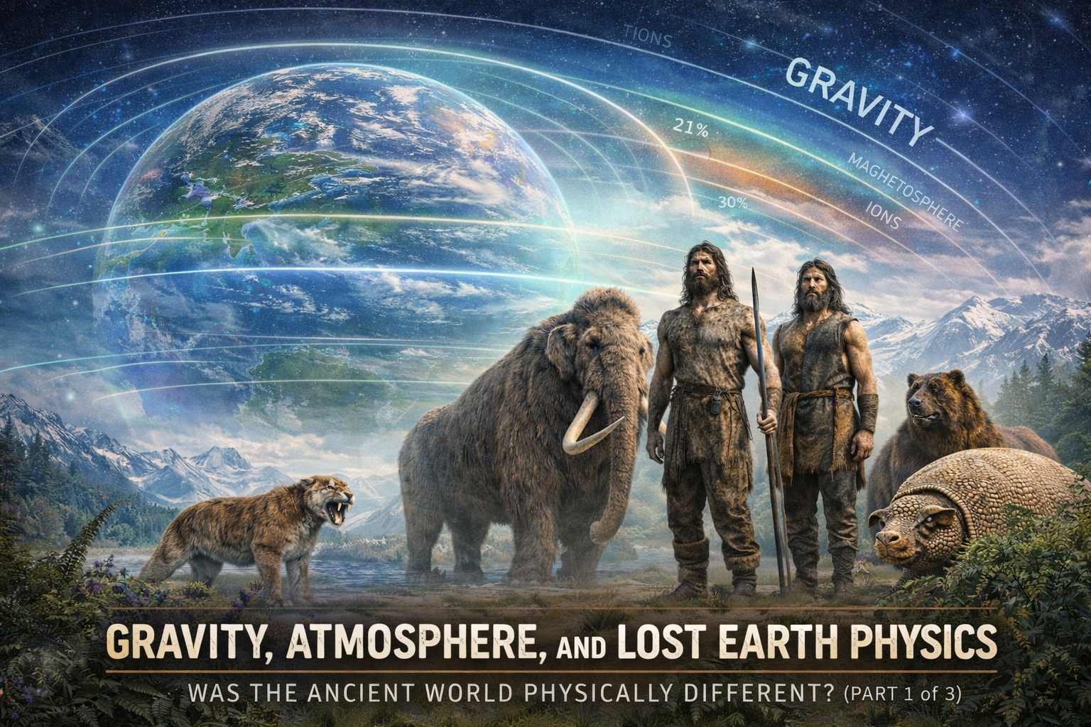 Gravity Atmosphere and Lost Earth Physics