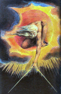 William Blake — God as Architect Measuring Heaven and Earth.