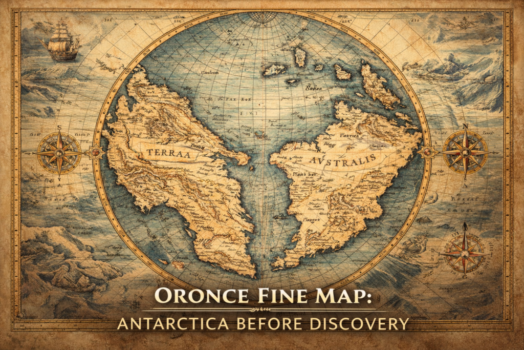 Nova, et integra universi orbis descriptio Creator Fine, Oronce, 1494-1555