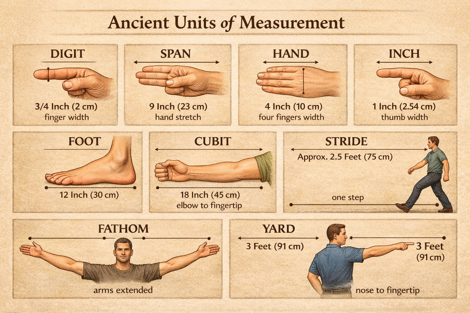 Ancient Units of Measurement