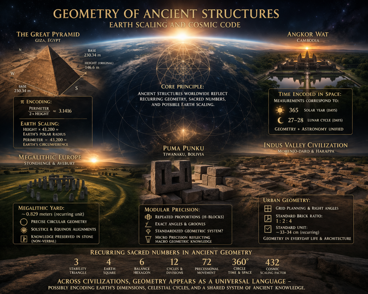 Geometry of Ancient Structures