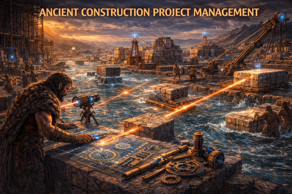 Ancient construction and project management