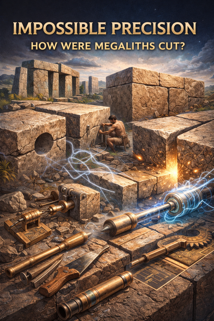 Megalith Cutting Precision: Ancient Stone Techniques