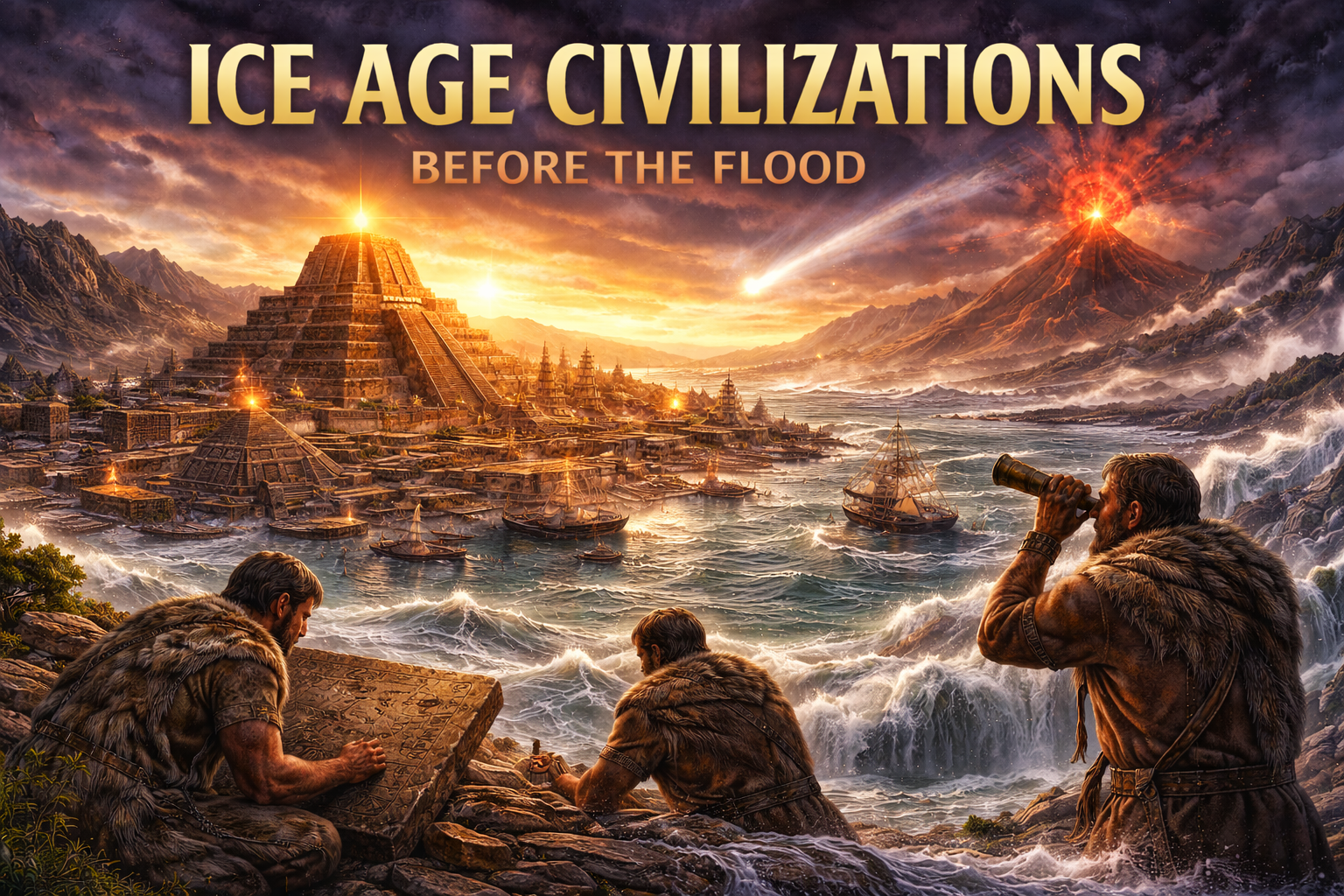 Ice Age Civilization Before the Flood