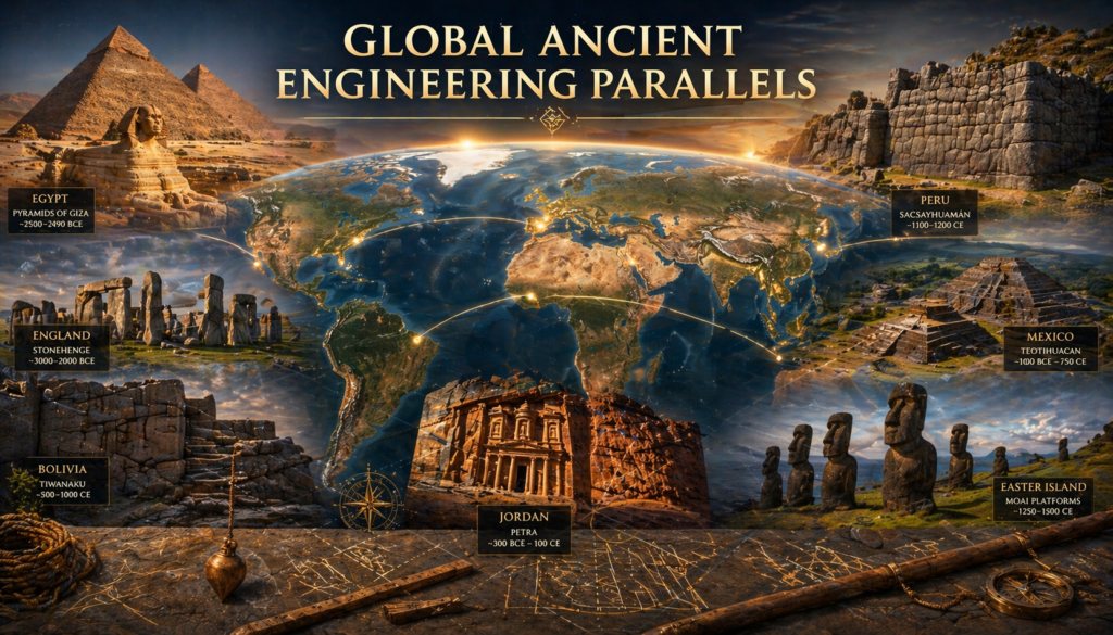 Global Ancient Engineering Parallels