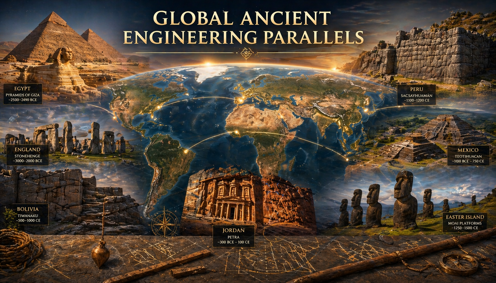 Global Ancient Engineering Parallels