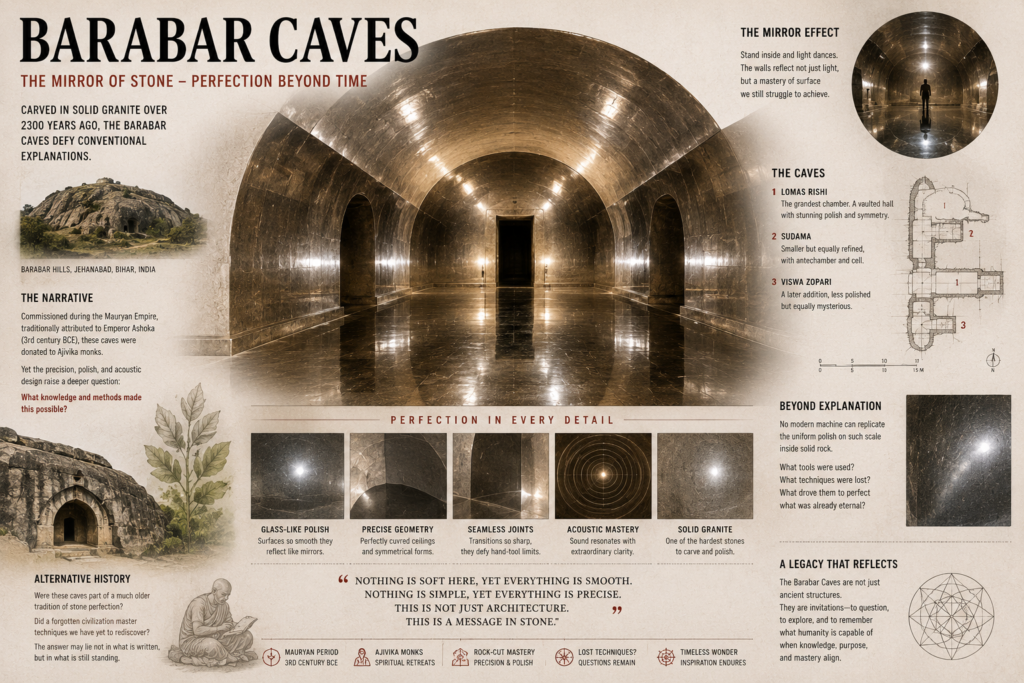 Barabar Caves: Precision Beyond Explanation