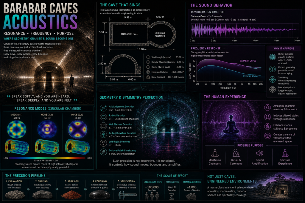 Barabar Caves: Acoustic Engineering in Stone
