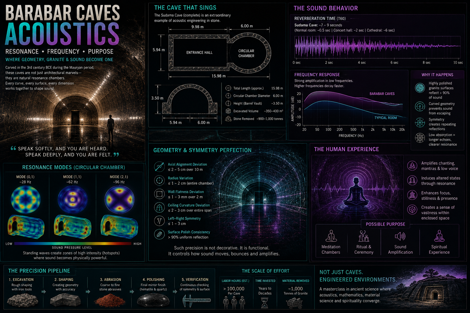 Barabar Caves: Acoustic Engineering in Stone