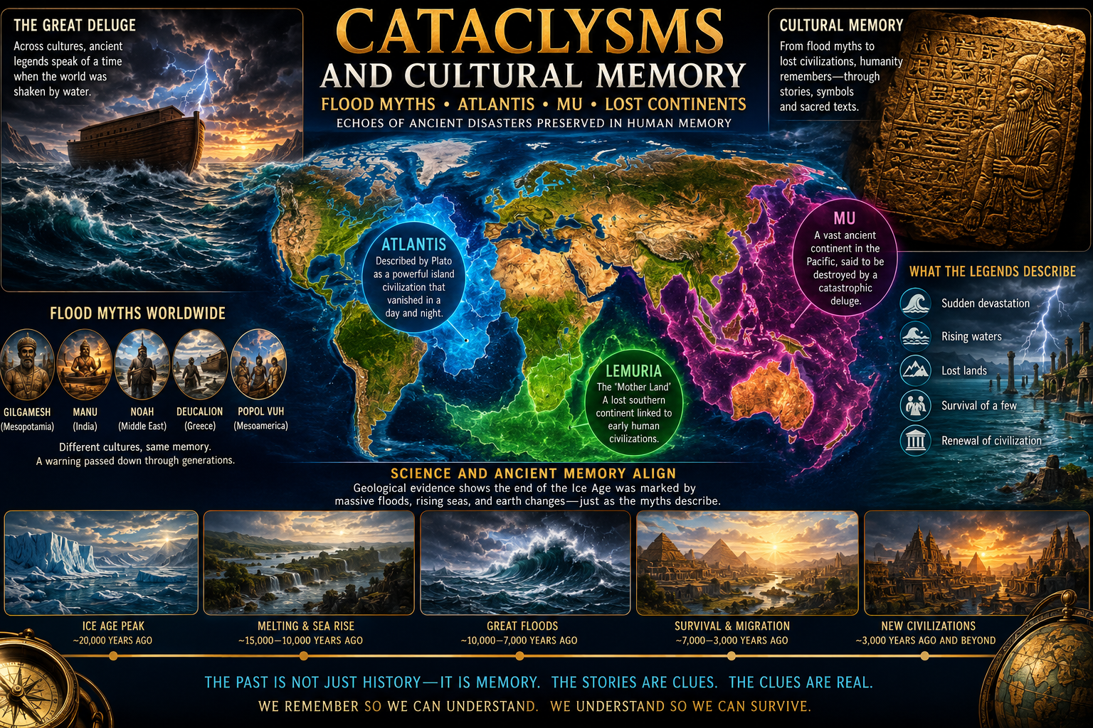 Cultural Memory Cataclysms Flood Myths