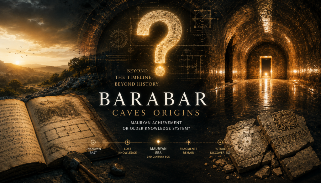 Barabar Caves Origins: Lost Knowledge or Mauryan Mastery