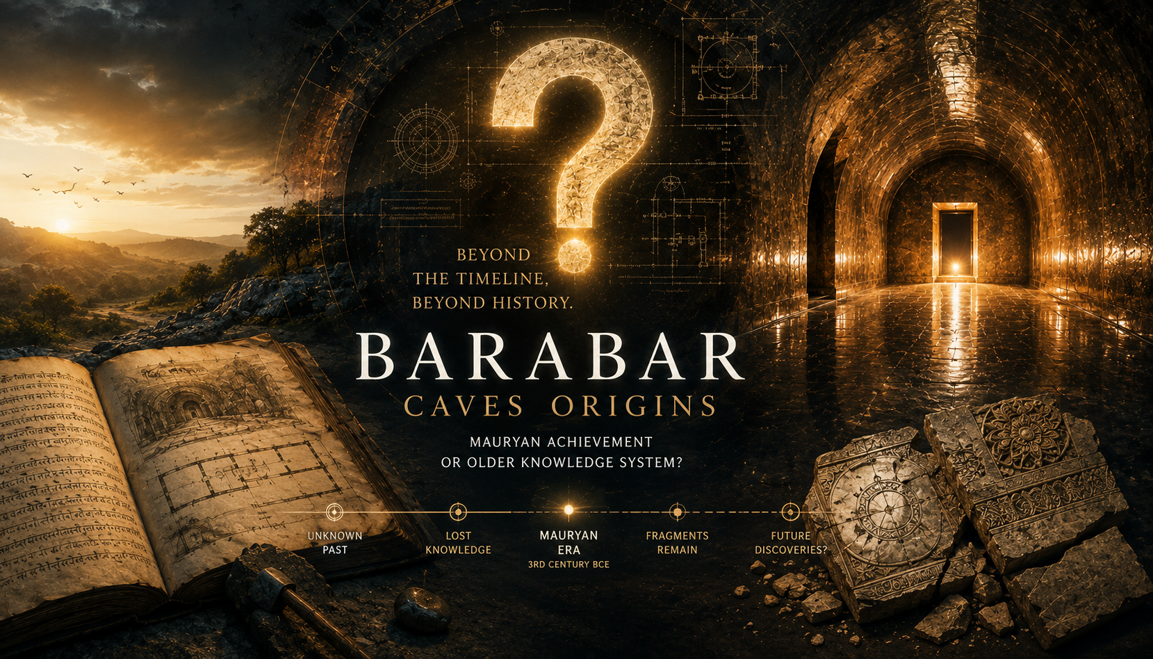 Barabar Caves Origins: Lost Knowledge or Mauryan Mastery